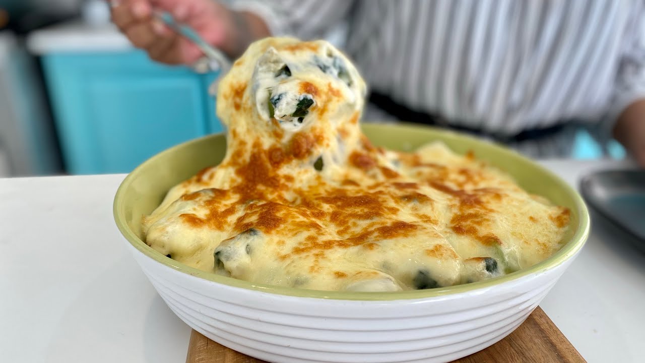 CHAYOTES A LA BECHAMEL GRATINADOS - CUARESMA