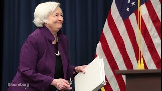 Fed Chair Janet Yellen Announces Interest Rate Hike