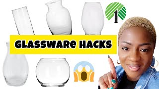 Dollar Tree vase DIY HACKS