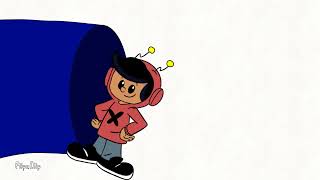 Cursed Cartoon Xavier Whoa Blue Slied