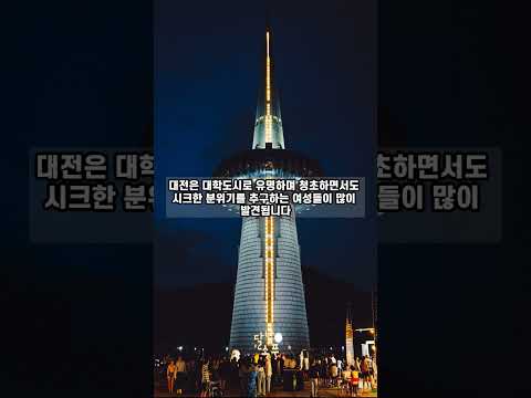 AI쇼츠대장이 알려주는 미녀가 많은 한국 도시 베스트 5