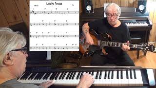 Love Me Tender - Jazz guitar & piano cover ( Trad.