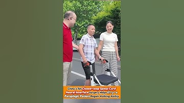 First closed-loop spinal cord neural interface surgery helps 61-y-o paraplegic patient regain #china