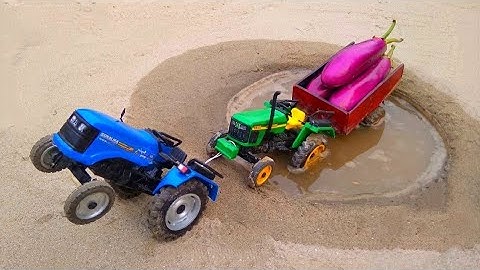 diy tractor stuk in mud mini science project || Part- 19 ||Top Mini Loading