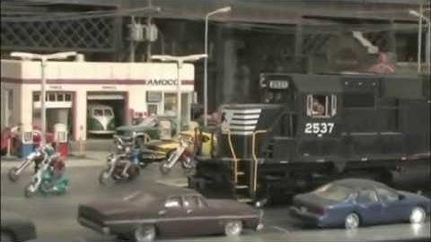 StreetRunning Model Railroad 4