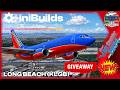 NEW KLGB Scenery Showcase + iniBuilds Giveaway | PMDG 737 Real Southwest OPS! #msfs2024