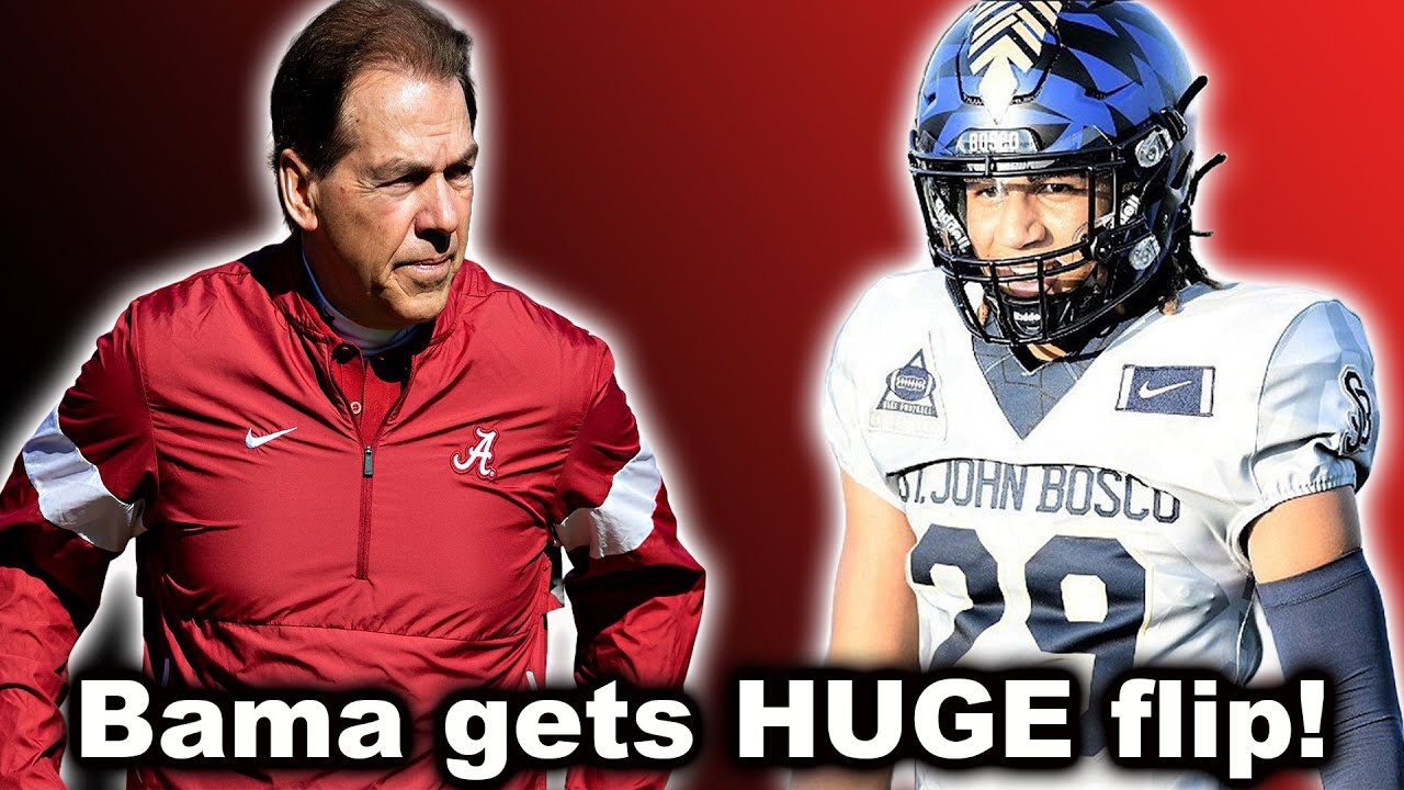 Alabama gets MASSIVE flip over for ELITE safety Peyton Woodyard