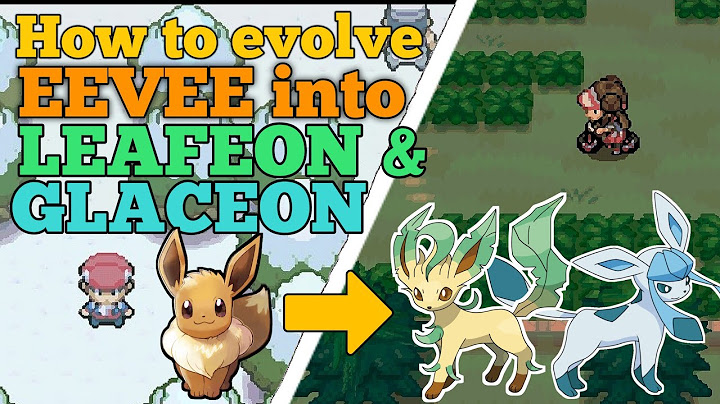 Cách eevee tiến hóa leafon trong pokemon black 2 năm 2024