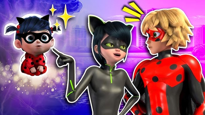 Divino Toque fantasias - Família Miraculous - As Aventuras de Ladybug e Cat  Noir em tamanho família 👪 #divinotoquealugueldefantasia  A nossa alegria  é ver você sorrir!