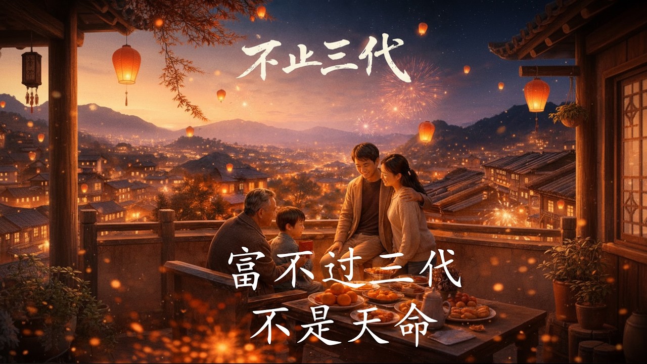 不止三代 ｜ 富不过三代， 不是天命