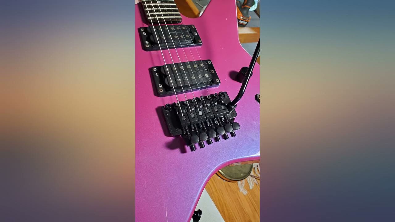 Ponte Tremolo Musiclily Per Chitarra Elettrica, Tipo Floyd Rose, 54mm, Cromato