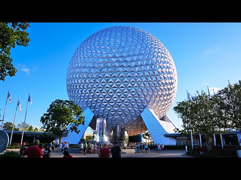 Spaceship Earth EPCOT Ride At Walt Disney World 4K60 POV