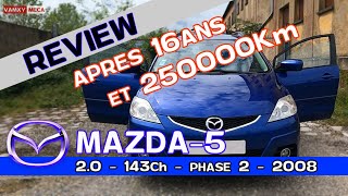 MAZDA 5 (CR19) 2.0 PHASE 2 - 2008 I REVIEW