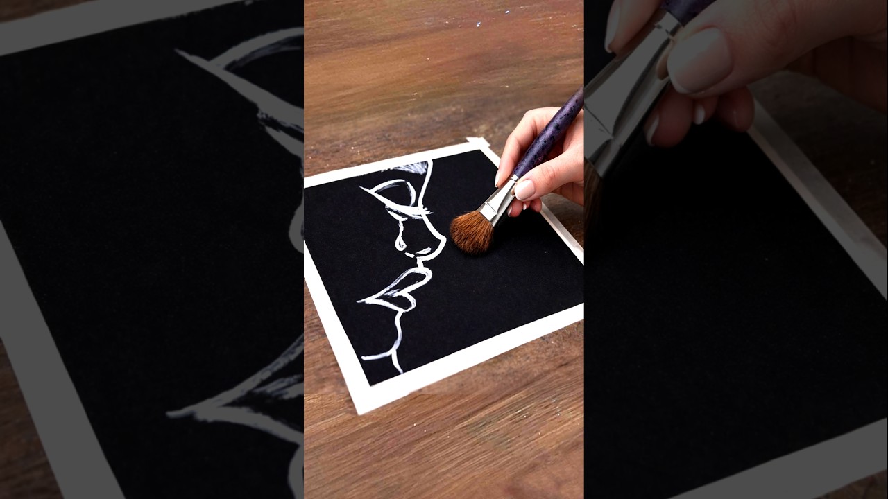 ASMR Painting Perfection 😍🎨