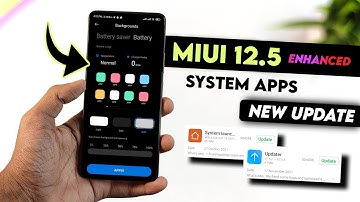 New MIUI 12.5 Enhanced System Apps Update (November)