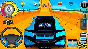 GT Car Stunt 3D: Ramp Car Impossible Track Game 25 Part 11 - Android Gameplay #ybgames 