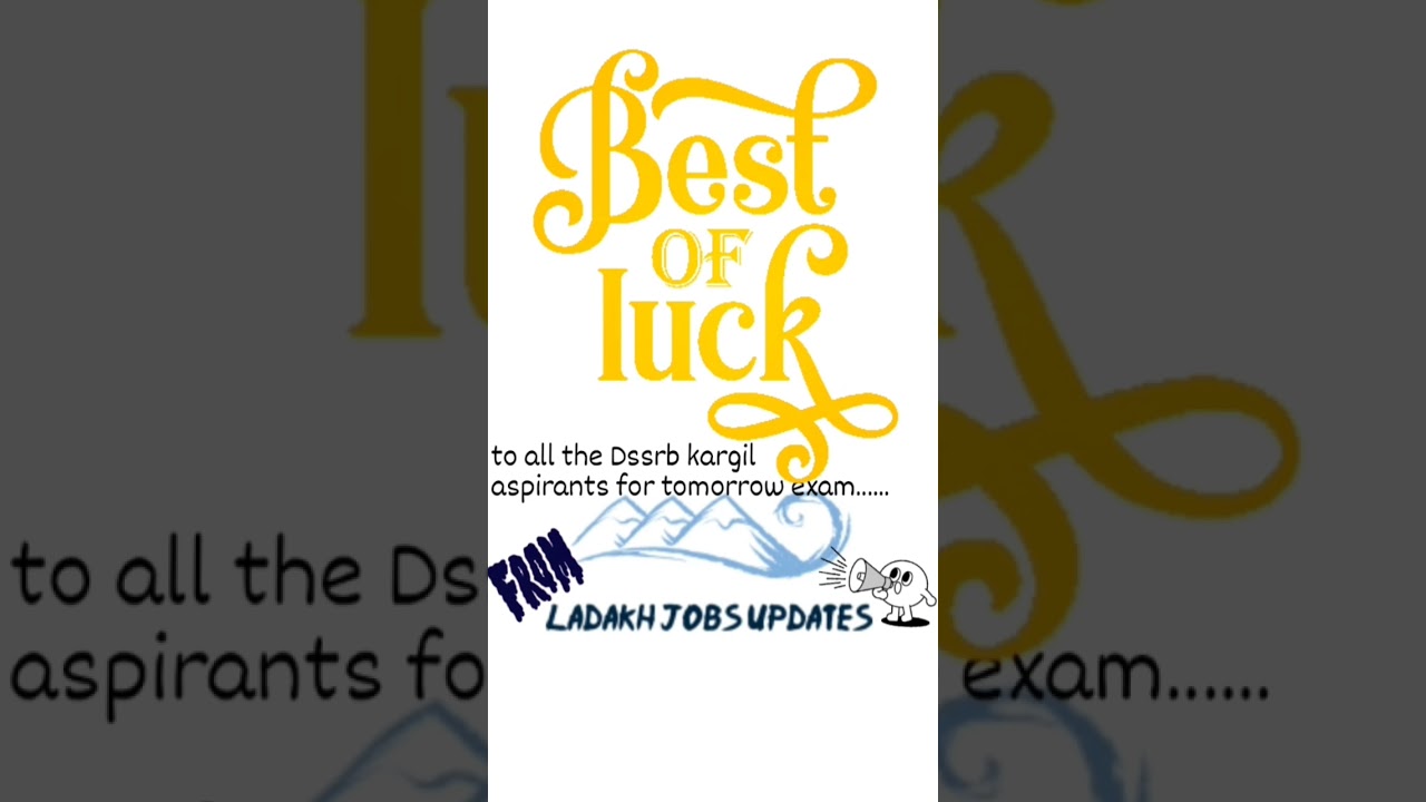 DSSRB kargil Exam        Get ready to fight....👍👍