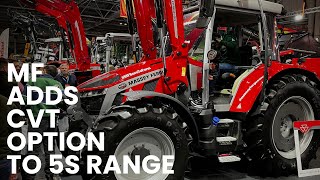 LAMMA Show 2026: Massey Ferguson adds CVT option to its 5S tractor range