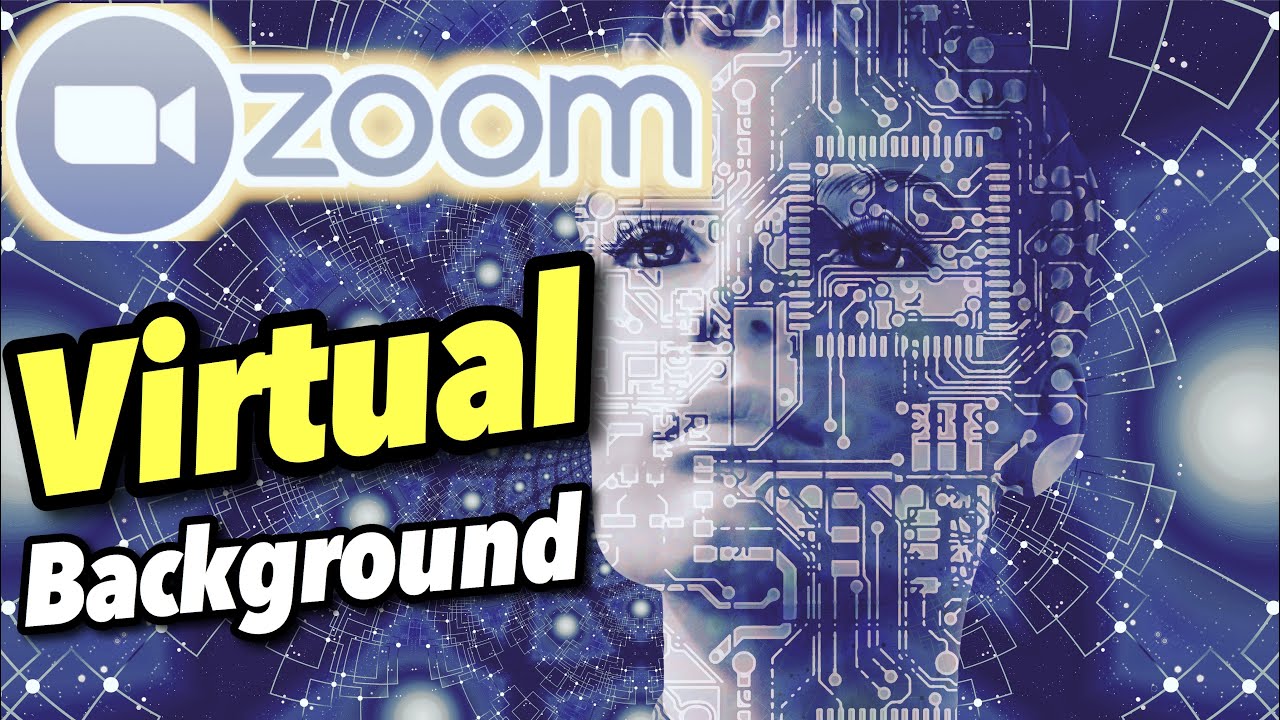 How To Add Virtual Background On Zoom - YouTube