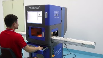 CCD visual positioning laser marking #ccd laser marking #fiber laser #automatic laser