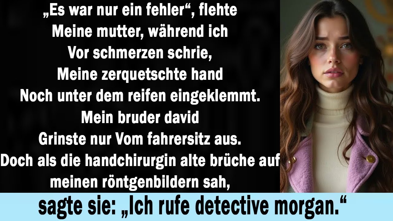 Bruder zerquetscht meine Hand mit dem Auto; Eltern: „Vergib“ – dann ruft der Handchirurg an