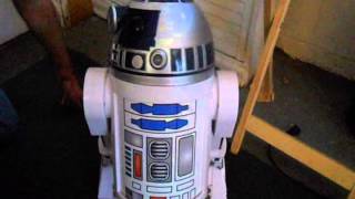 R2D2 Fish Tank with homemade breast plate