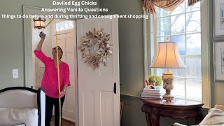 Things to consider before & during thrifting, chick deviled egg