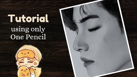 BTS V Drawing Tutorial Step by Step | Face Drawing of a Korean Boy 💟 YouCanDraw