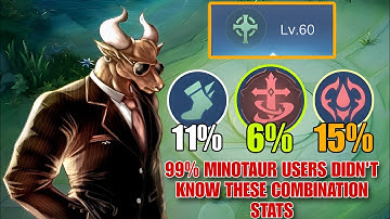 99% USERS KNOW THIS TRICK!! | UNLIMITED EVERYTHING!! MINOTAUR BEST BUILD 2023