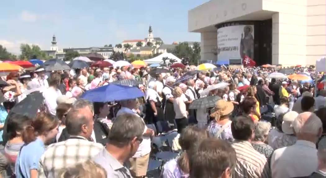 Nitra milá Nitra 2013: Cyrilo-metodská národná púť v Nitre