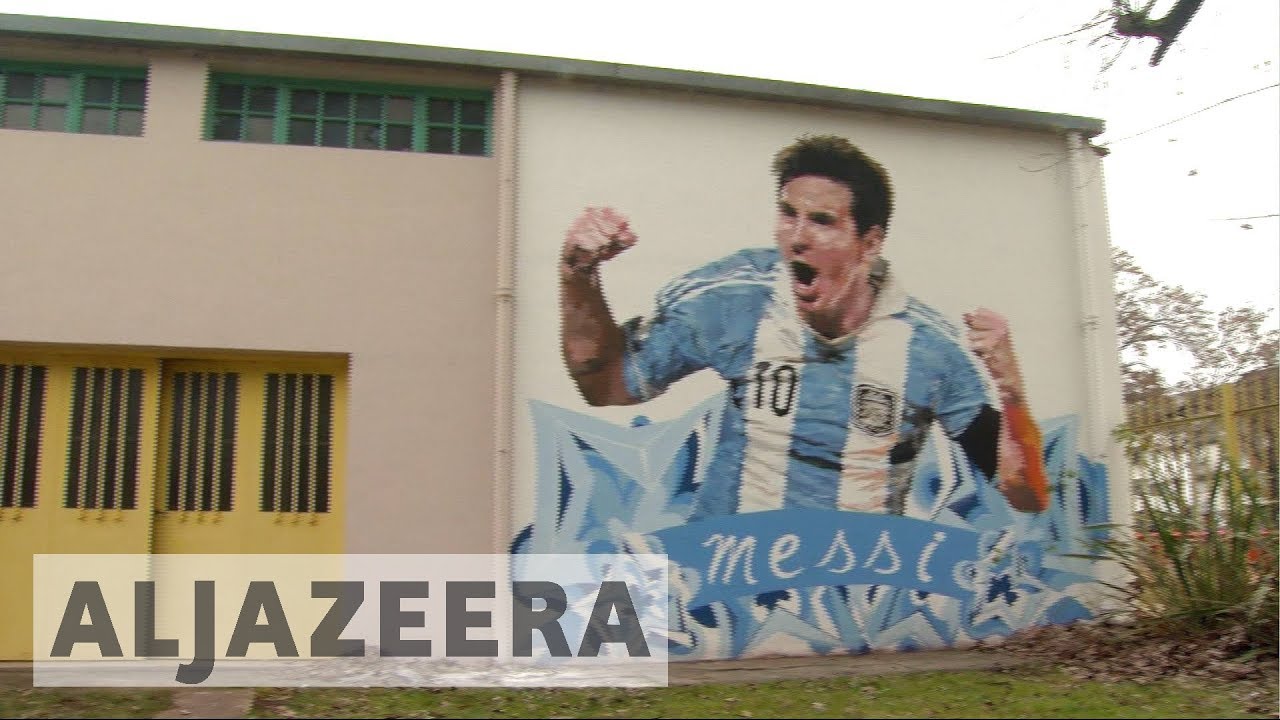 Lionel Messi's hometown gears up for superstar wedding - YouTube