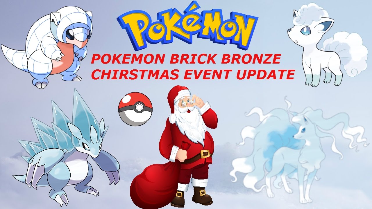 pokemon brick bronze christmas update d youtube christmas event pokemon brick bronze