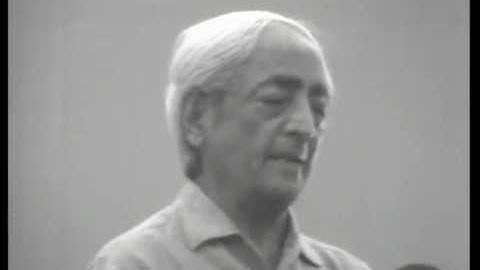Audio | J. Krishnamurti – Saanen 1976 – Derde openbare toespraak – De belemmeringen voor een...