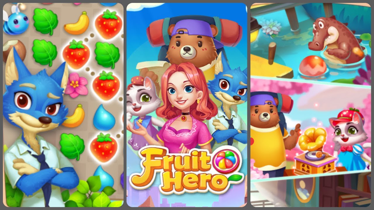 Fruit Hero (Gameplay Android) YouTube