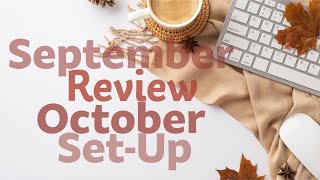 September Reflection and October Planning