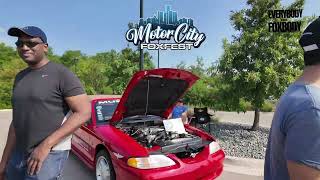 Part 1 MotorCity Foxfest 2026 Dearborn Michigan, foxbody mustang car show