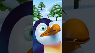 Five Little Penguins Went Out One Day | FunForKidsTV - Nursery Rhymes #shorts #ytshorts