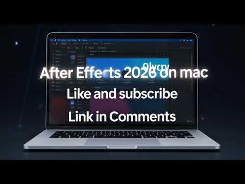 How to Install After Effects 2026 for MAC 🍎 How to Get Adobe After Effects for M4 - M1 Pro 🔥