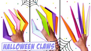 03 Easy Origami Claws for Halloween