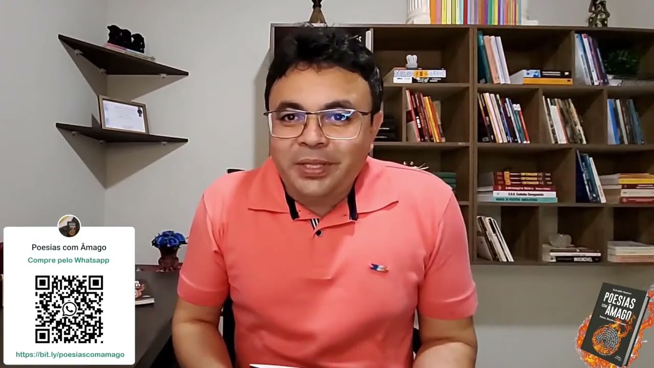 AO VIVO - ESQUENTA DE LANÇAMENTO DO LIVRO POESIAS COM ÂMAGO  AMOR, RAZÃO E CORAÇÃO