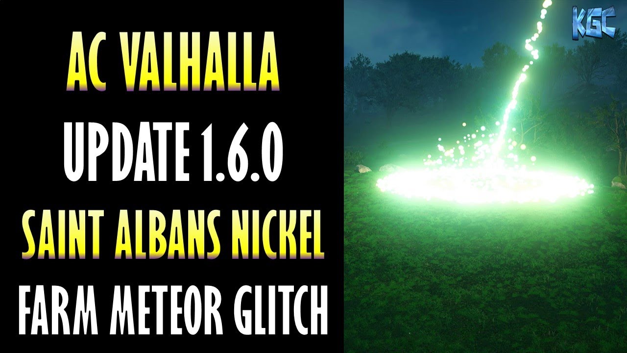 AC Valhalla UNLIMITED Nickel Farm Falling Star Meteor Glitch Saint