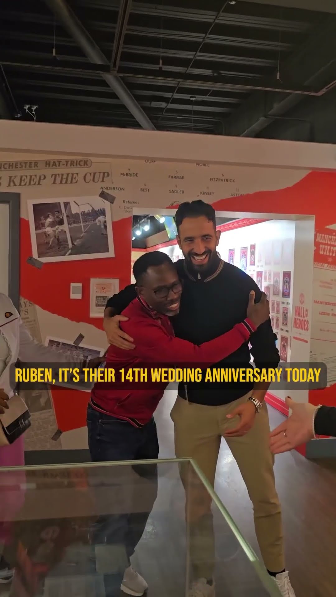 Ruben Amorim Meets Our Lovely Fans ?
