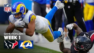 Houston Texans vs. Los Angeles Rams Game Highlights | NFL 2025 Season Week 1 Houston Texans vs. Los Angeles Rams Game Highlights | NFL 2025 Season Week 1