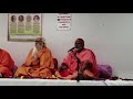 Mm swami sharnanand udaseen giving speech in new york  at sant sammelan
