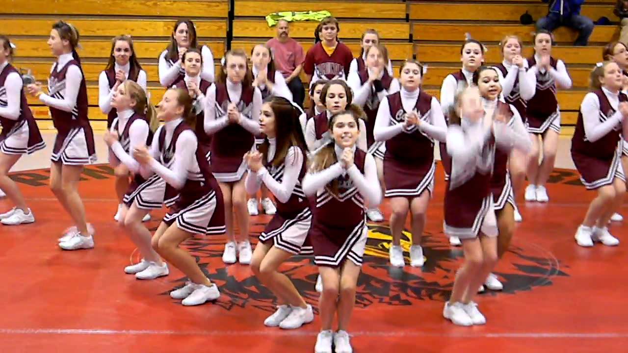 Junior High Cheer leading Dance YouTube