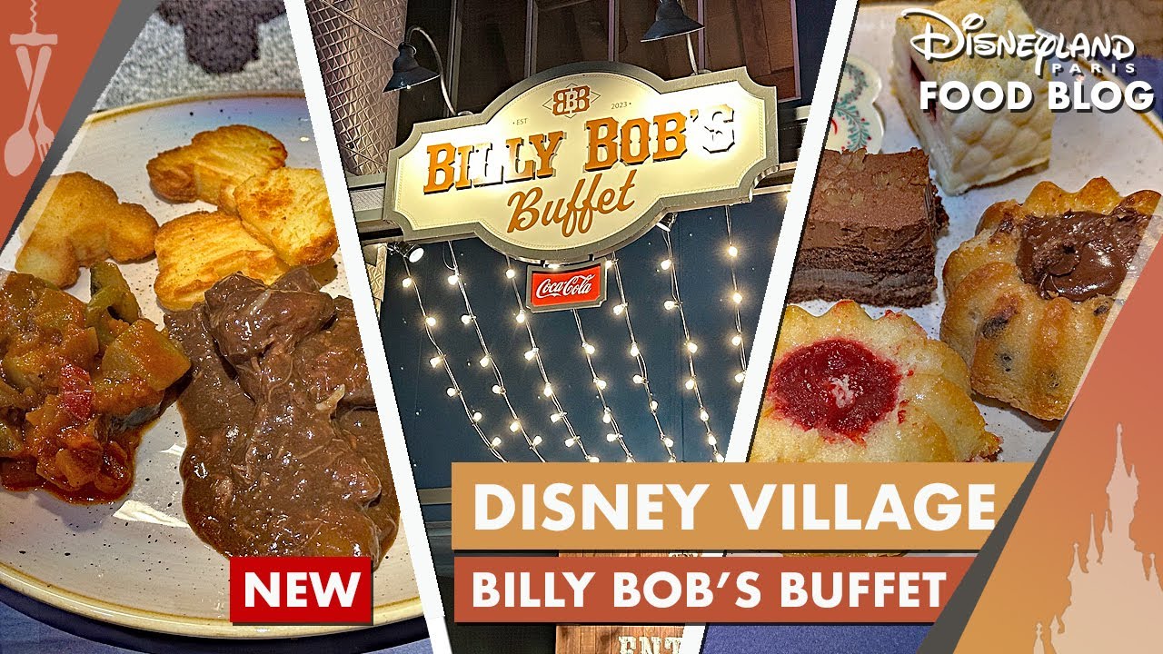🍴 Buffet⎪Billy Bob's at Disney Village in Disneyland Paris 2023