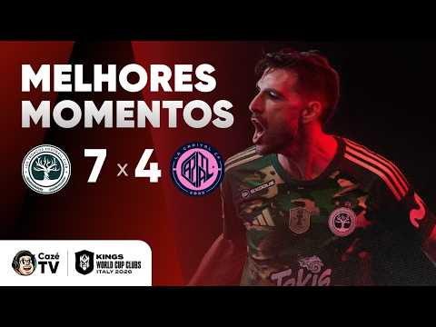MELHORES MOMENTOS: LOS TRONKOS 7 X 4 LA CAPITAL | COPA DO MUNDO DE CLUBES KINGS LEAGUE | 2ª RODADA