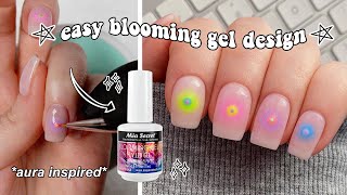 EASY DIY *BLOOMING GEL* AURA NAILS AT HOME | The Beauty Vault