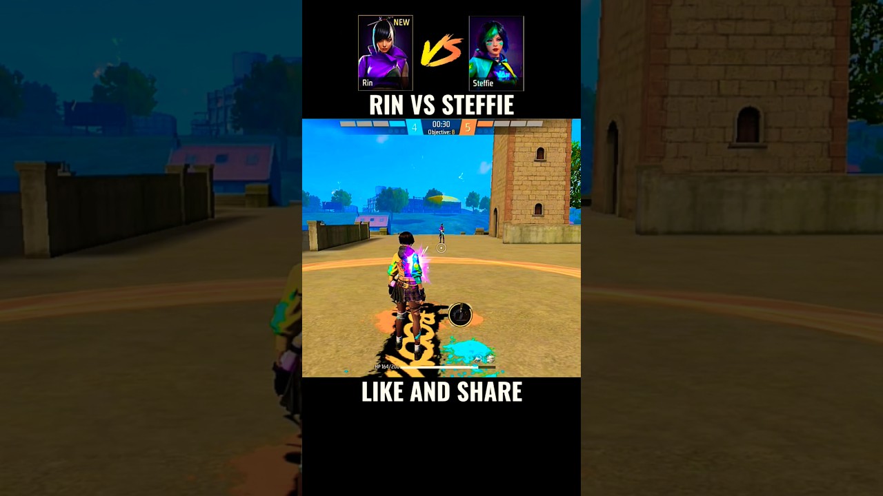 NEW CHARACTER - RIN VS STEFFIE || 