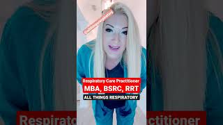 Welcome All Things Respiratory!!! #mba  #bsrc  #rrt #respiratorypractitioner